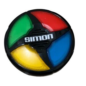 Electronic Simon Game — Tested Working — Classic Memory Toy — Handheld
